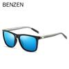 BENZEN Polarized Sunglasses For Men Aluminum Men's Sunglasses Rectangular Sun Glasses Women 9137B