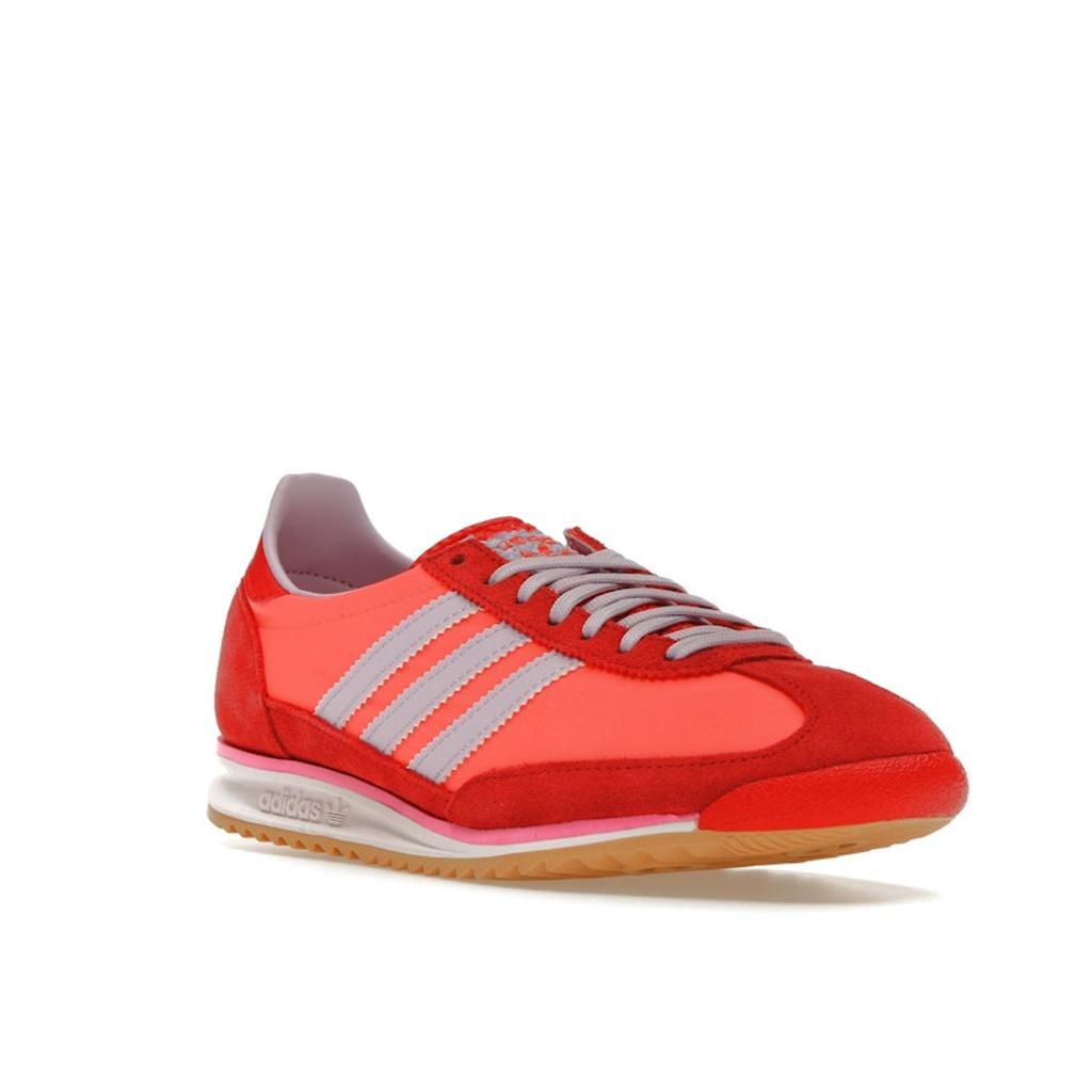 Adidas SL72 OG Solar Red Lavender Women Sneakers Ice-Lavender Better-Scarlet JH7392