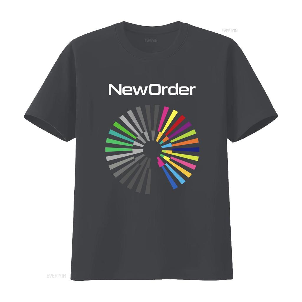 New Order Band T Shirt Full Sizes S 5XL Multicolor Retro Design  Vintage Washed Casual Designer Clothes Breathable Homme