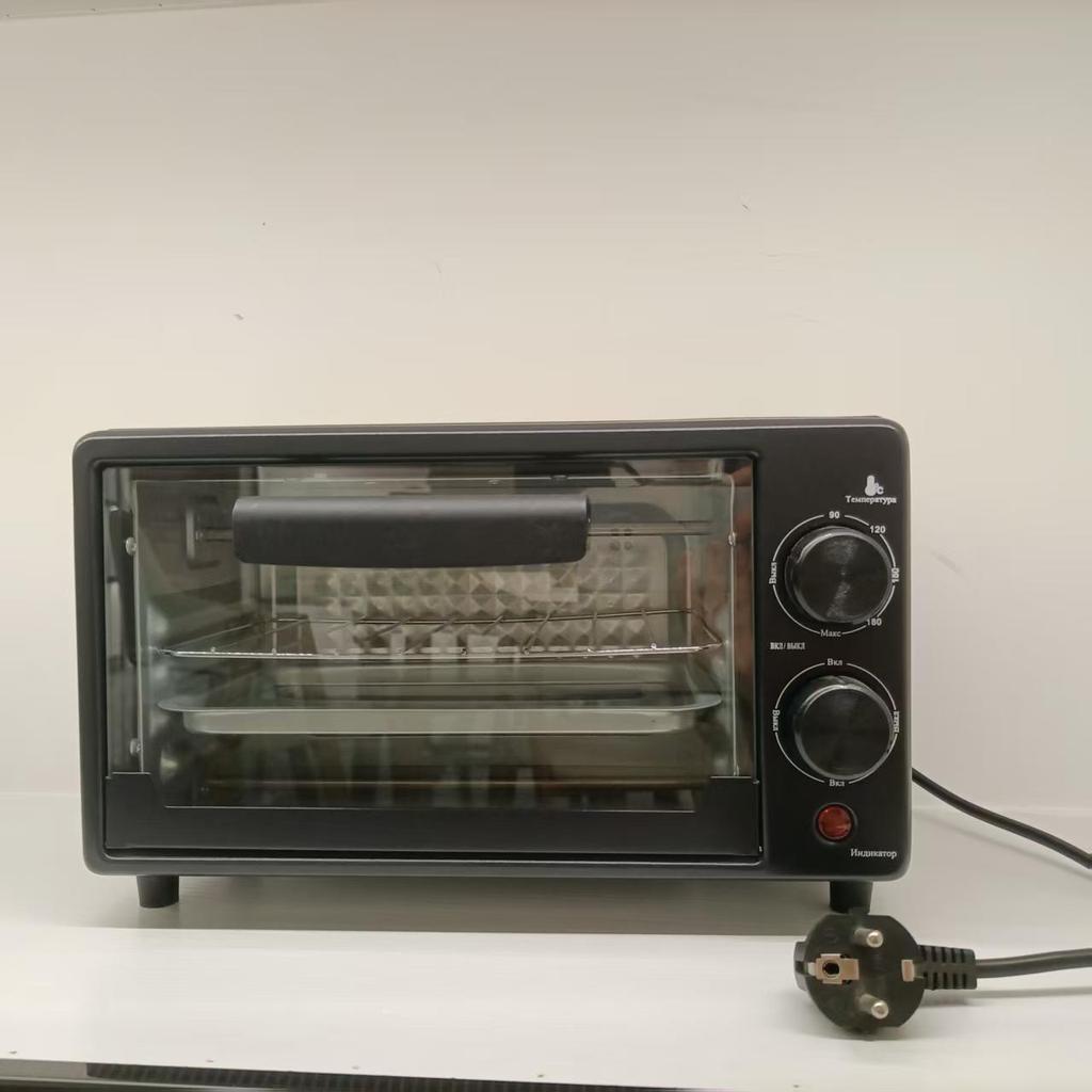 Kompaktní 12L multifunkční elektrická trouba s dvojitou vrstvou a plně automatickými funkcemi