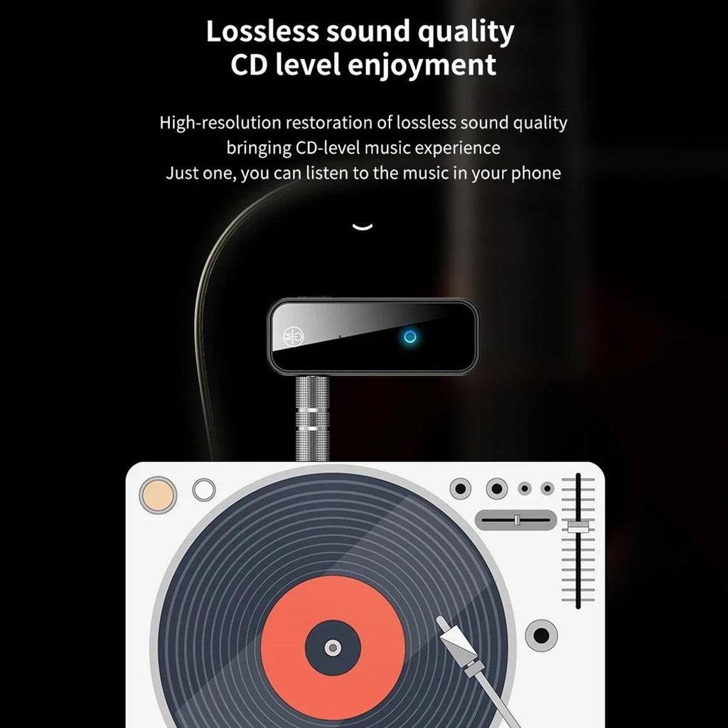 Bluetooth 6.0 Adapter 3,5mm AUX-Buchsen Für Audio Musik Empfänger Sender Auto Lautsprecher Headset Tablet Laptop TV PC Lautsprecher