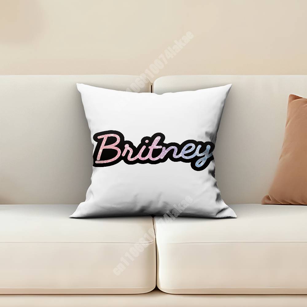 BBritney SSpears Pop Princess Pillow Cover Sofa Couch Cushion Case Home Living Room Decoration