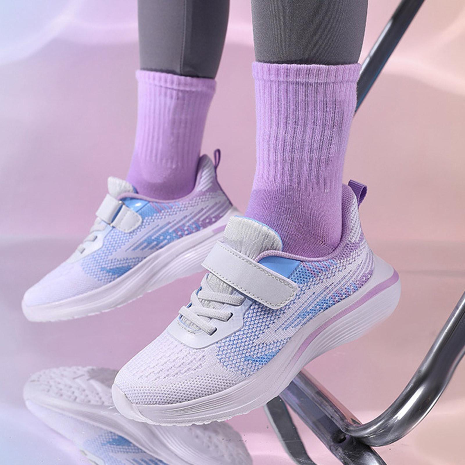 

Детская модная спортивная обувь для дома, кроссовки для тренировок, легкие дышащие сетчатые кроссовки для шоссейного бега с толстой подошвой 32 белый