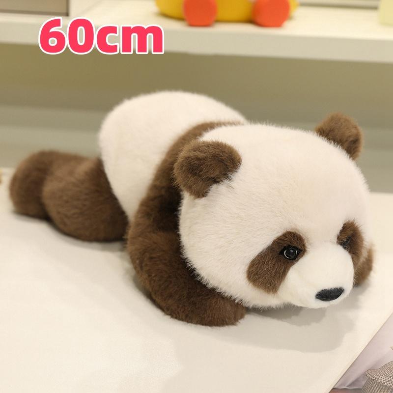 Levensechte Dierlijke Pluche Speelgoed Liggend Rode Panda Wasbeer Panda Pop Kawaii Woondecoratie Mooi Kinder Verjaardagscadeau