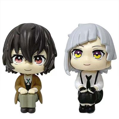 MegaHouse LooK Up Bungou Stray Dogs Dazai Osamu Nakajima Atsushi Action Figure Toys PVC Model Collection Kwaii Q Doll