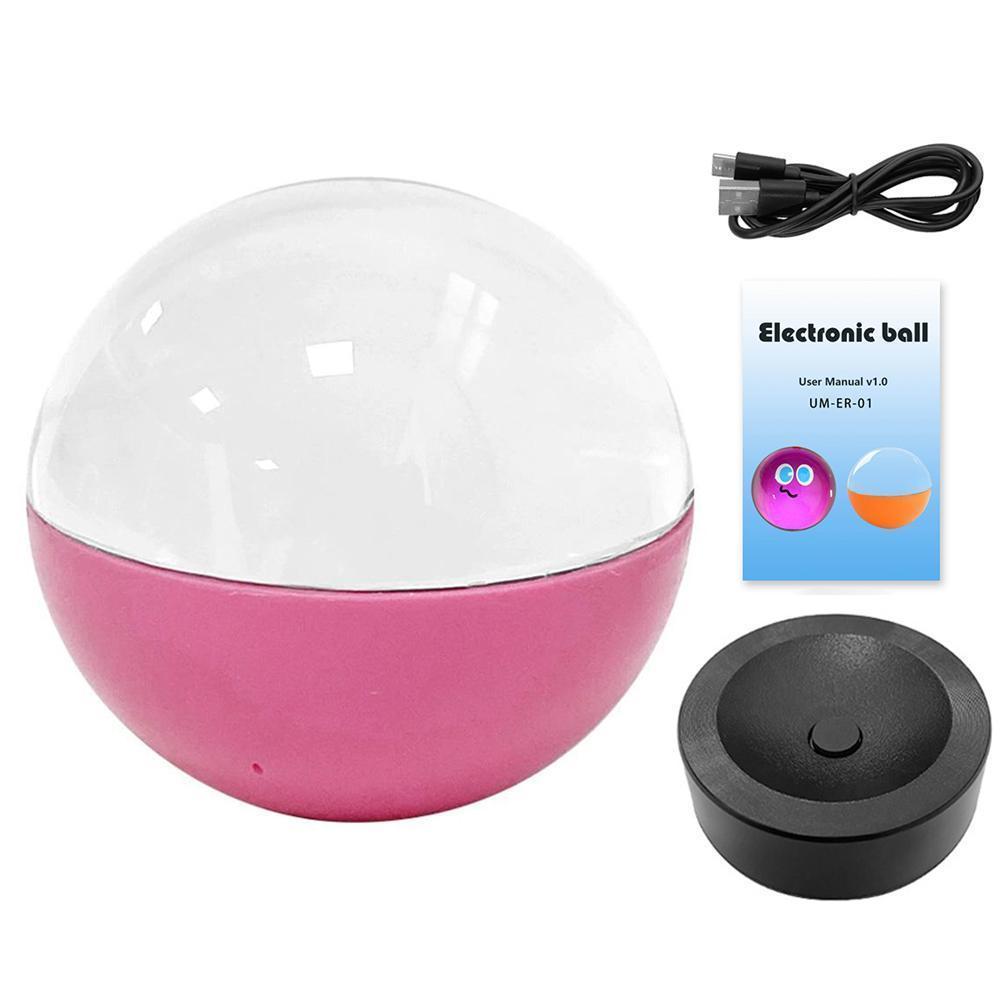 3D Video Crystal Ball DIY Memory Art Glass Ball Lamp Spherical Pixel Display 2.7inchs Screen 4GB Videos Player For Kids Adults