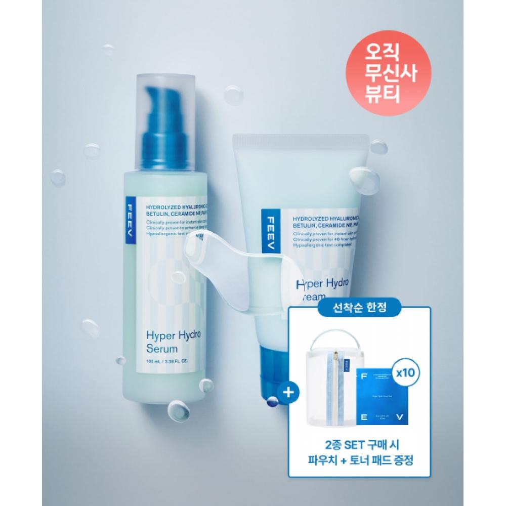 Feev Hyper Hyper Hydro 2 Set  Serum+cream 100ml serum+80ml cream