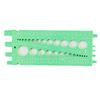 Imperial Standard Screw Size Measuring Ruler Metric Size Bolt Gauges Measuring Tool  Industrial Use
