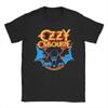 Ozzy Osbourne Fladdermus T-shirt Sommar Ren Bomull T-shirts För Män Hipster Design T-shirt Kortärmad Vintage Topp Tees