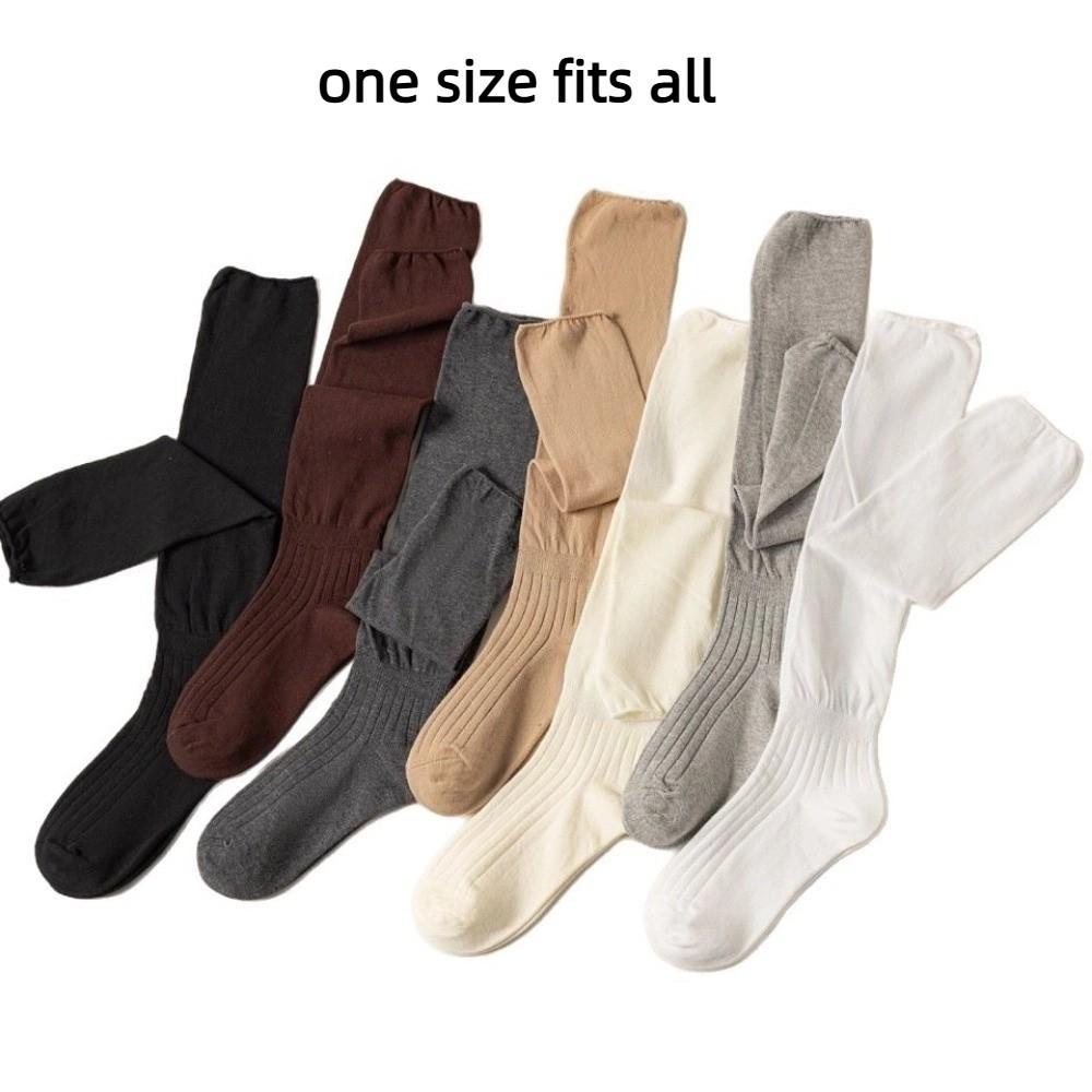 Comfortable Calf Socks Soft Boots Stacking Socks Casual Knee High Socks  Women Stockings