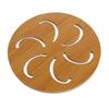 Wooden Cartoon Heat Insulation Coaster Set