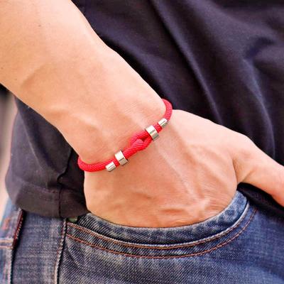 Two-way Adjustable Stainless Steel Hand-woven Bracelet Personalized Student Couple Multicolor Bracelet Gift Jewelry