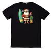 T-Shirt Weihnachtsmann im Sommer Motiv Baumwolle
