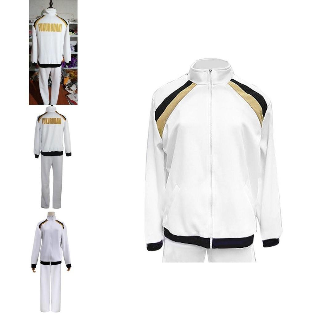Unisex Haikyuu Fukurodani Academy Sports Jacket Pants Set For Everyday Wear