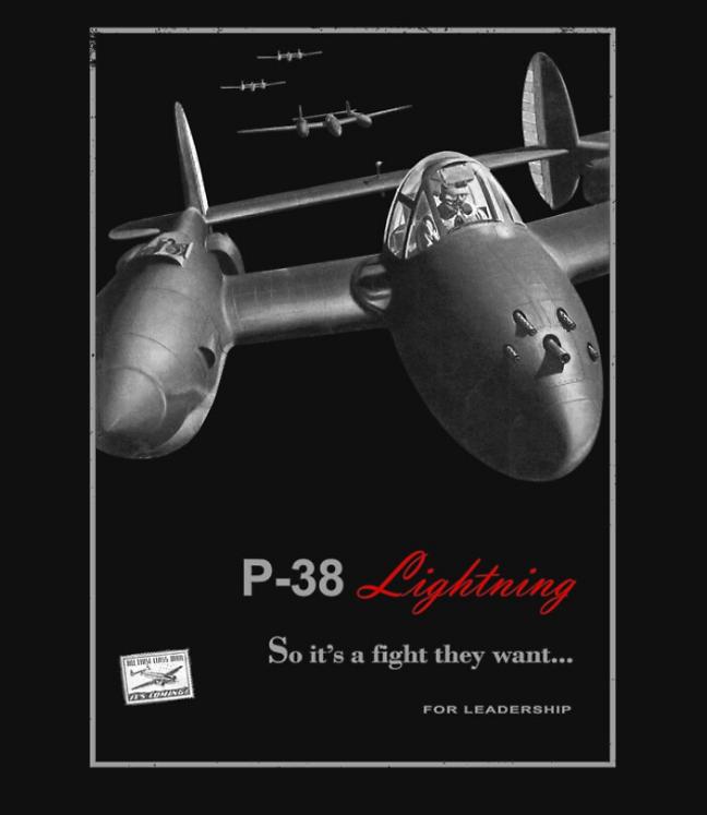 WWII American P38 Lightning Fighter Aircraft T Shirt New 100 Cotton Short Sleeve ONeck Casual Mens Tshirt Size S3XL S