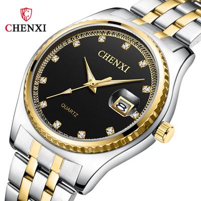 New TOP Brand Luxury Men's Watch With Box Calendar Men's Quartz Watches