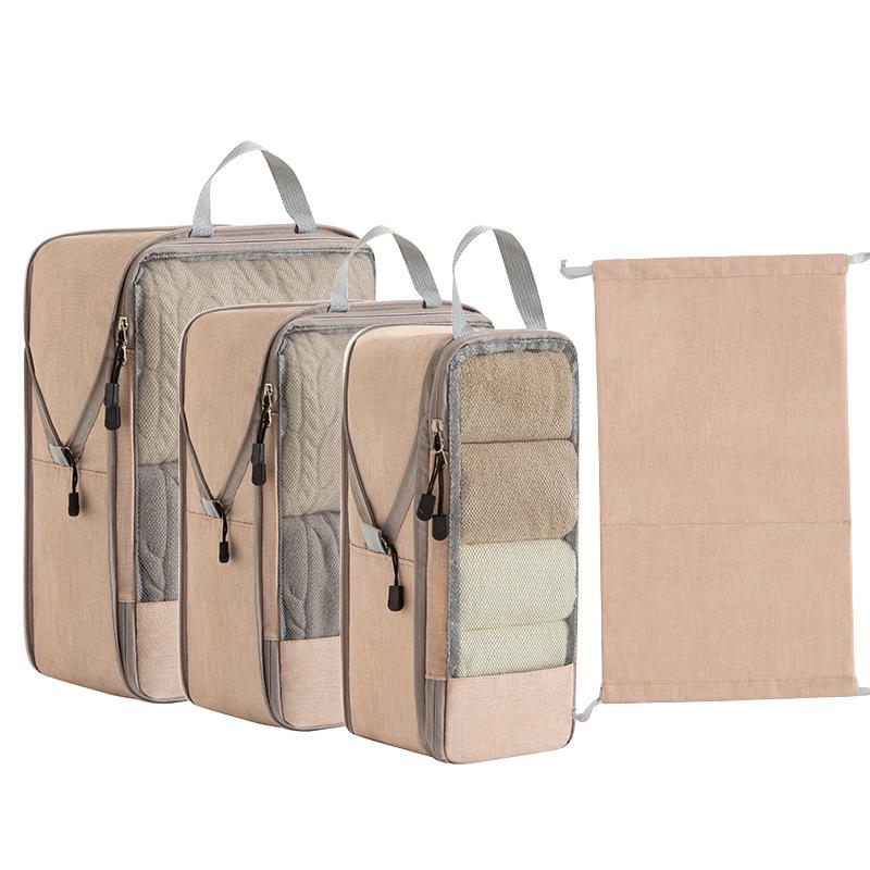 Travel Storage Bags for Business Trips - Suitcase Organization & Compression Toiletries Bags