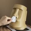 Creative Moai Tissue Holder Box – Decorative Cover Dispenser Facial Paper Easter Island Sculpture