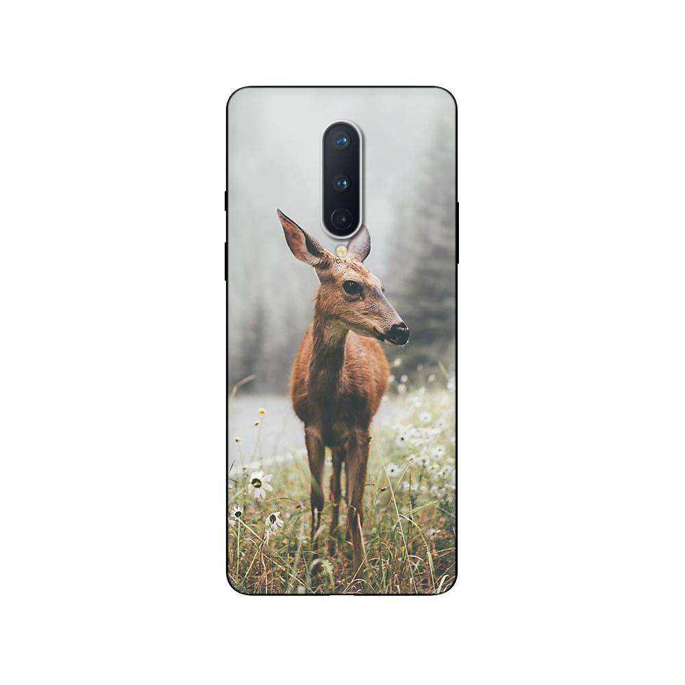 For OnePlus 8 Case For OnePlus 8 Pro Case For OnePlus 8T Case Silicon Phone Back Cover For One Plus 8 T 8Pro 5G Black Tpu Case