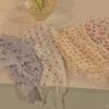 Comfortable to Wear Floral Hair Bandanas Breathable Hair Accessories Floral Printed Turban Light Weight Summer Spring