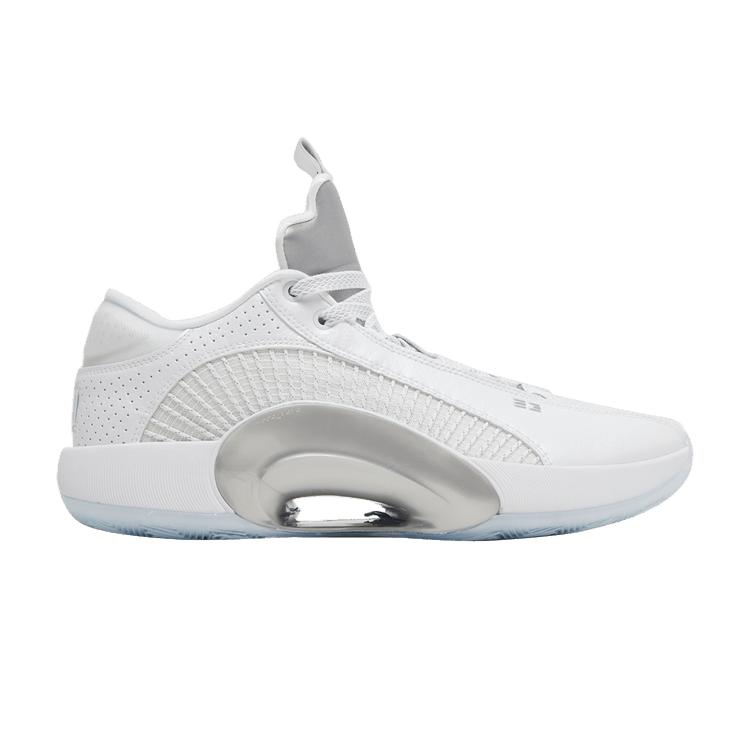 Air Jordan 35 Low White Metallic Silver 40.5