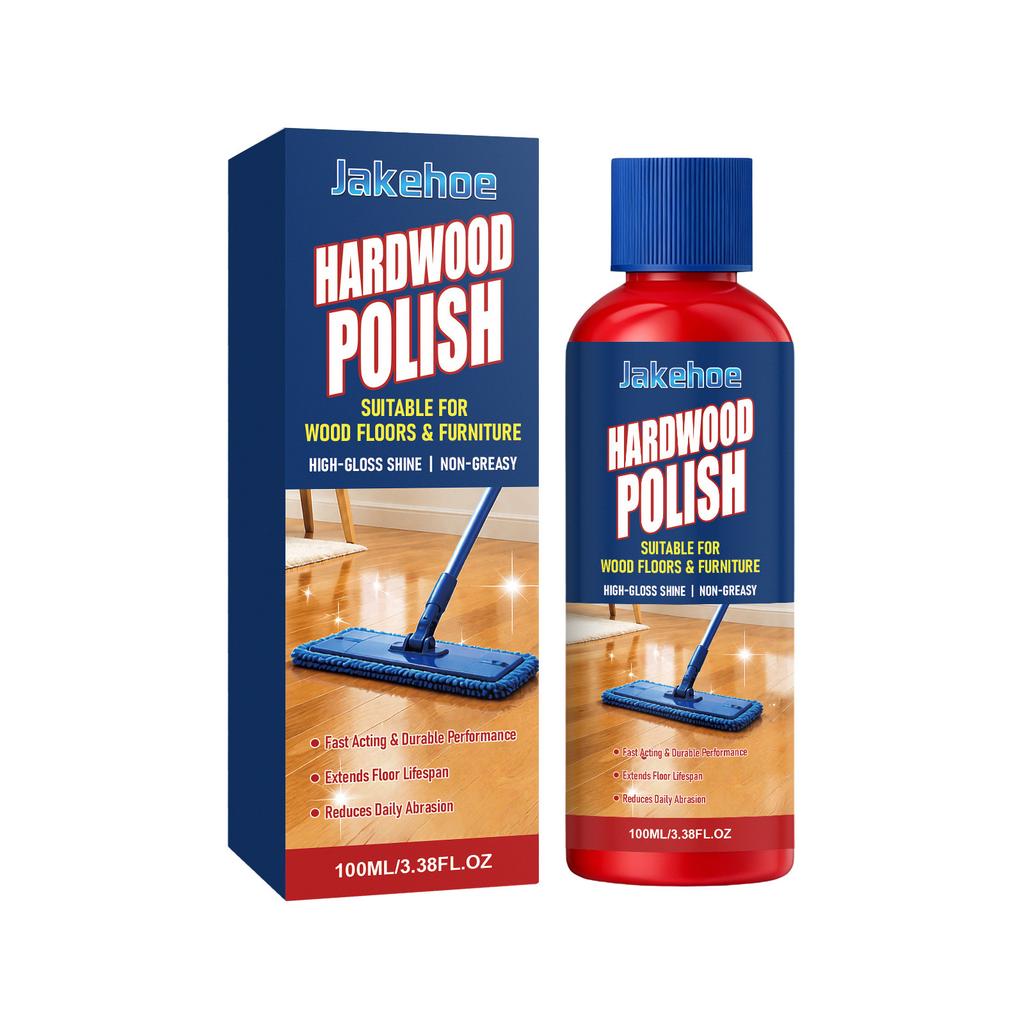 JAKEHOE Lucidante per Pavimenti in Legno Cura dei Graffi Pulisce Lucida Ripristina Manutenzione Quotidiana 500ml
