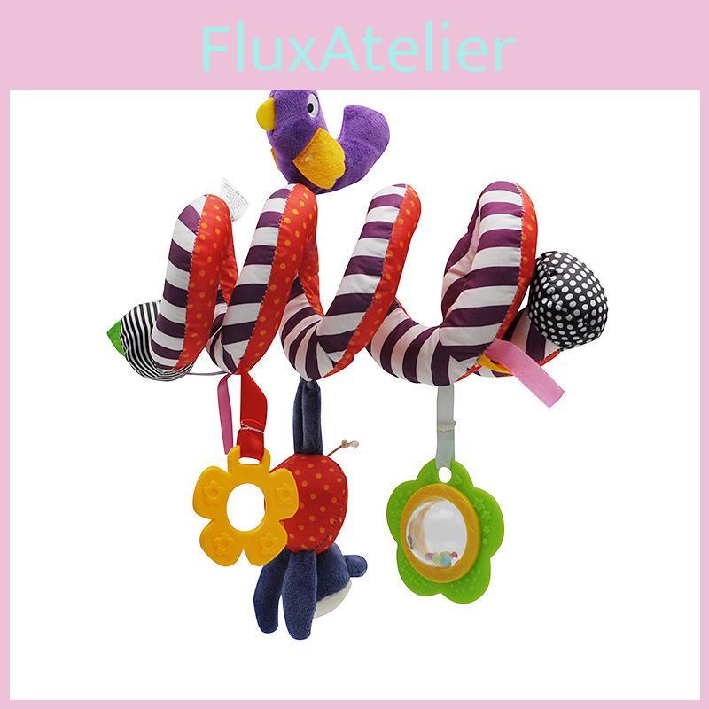 Baby Soft Plush Mobiles With Rattles And Teether Toys For Newborns