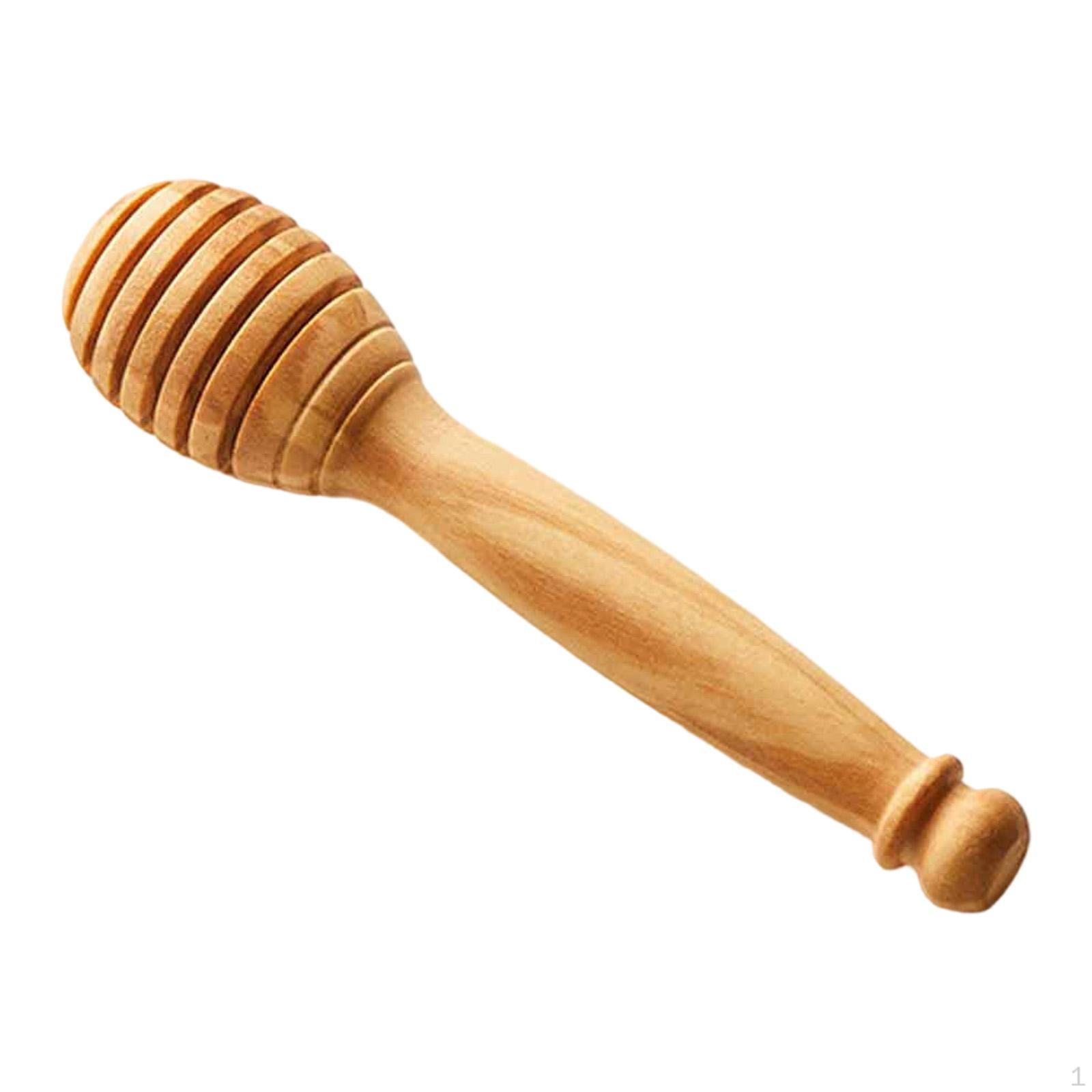 

Honey Dipper Spoon Stir Wooden for Cafe Party Maple Syrup Nectar Cooking 10cm