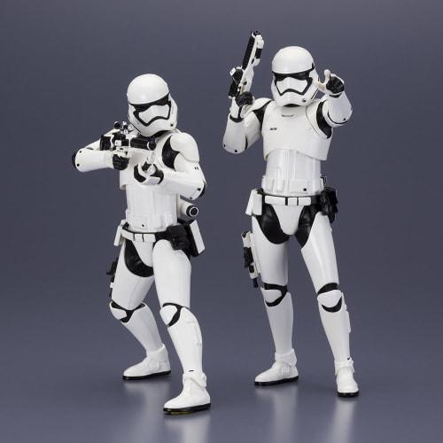 Kotobukiya ARTFX+ STAR WARS First Order Stormtrooper 2-Pack 1/10 Scale PVC Pre-Painted Easy-Assembly Figure