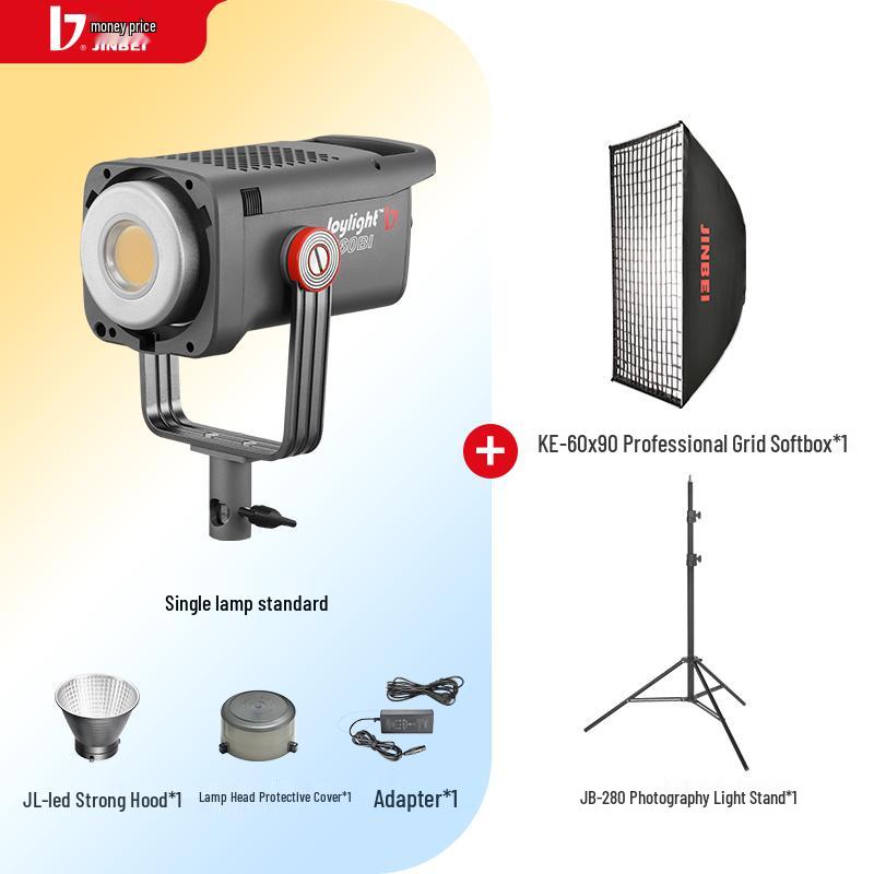 JINBEI JL160BI 160W Bi-Color LED Video Light