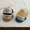 Baby Peaked Cap Soft Brimmed Baseball Hat Little Bear Pattern Sunhat Kids Hat