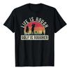 Divertida Camiseta De Golf, Life Is Rough Golf Is Rouger, Di