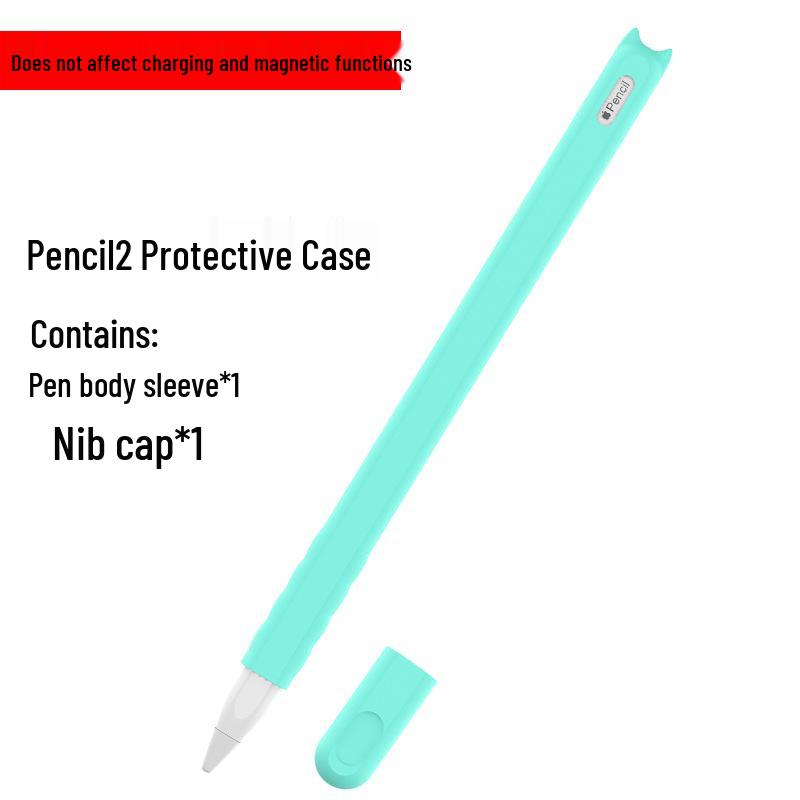 Cartoon Silicone Protective Case for Apple Pencil 2nd Gen – Anti-Fall & Anti-Scratch