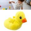 Squeaky Plush Dog Toy Little Yellow Duck Shaped Bite Resistant Teeth Grinding Relieve Boredom Interactive Puppy Chew Toy