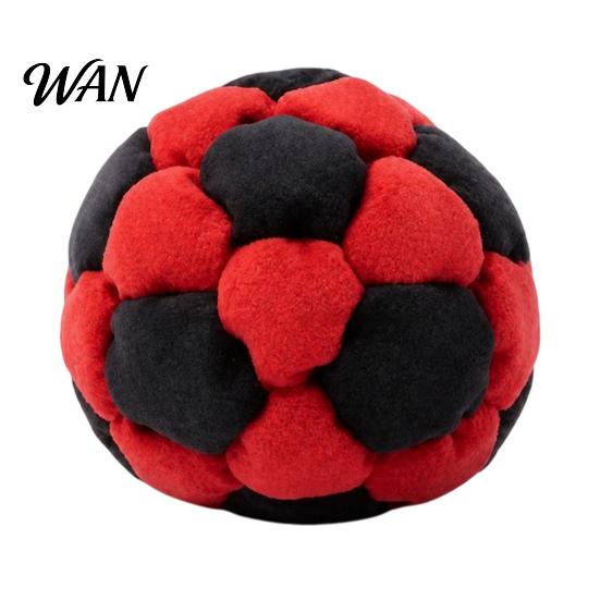 Soccer Shaped Sand Bag Football Sandbags, Soft Plush Footbags for Adults, Juggling Balls, Vibrant Sports Team Building Game Prop Design Dirtbag Indoor