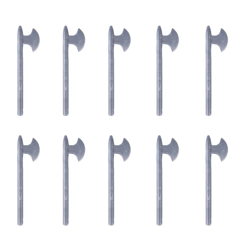 Medieval Weapons MOC Figures Building Blocks Soldiers Accessories Swords Spear Flags Shield Hammer Cowboy Guns Bricks Toys Gifts