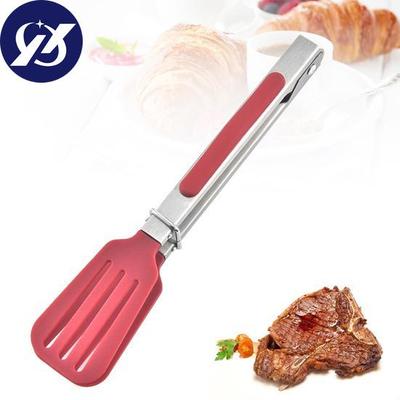 7 Inch Multi-purpose Food Tong Ergonomic Design Comfortable To Hold Good Toughness Cooking Tong for Kitchen