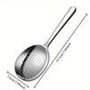 Stainless Steel Non-stick Kitchen Thickened Rice Spoon and Strainer, 2-piece Non-stick Kitchen Rice Spoon Set