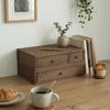 Holz Schreibtisch-Organizer Mit Mehreren Fächern Für Büros Heimdekoration Aufbewahrungsbox Für Schreibwaren Kosmetik