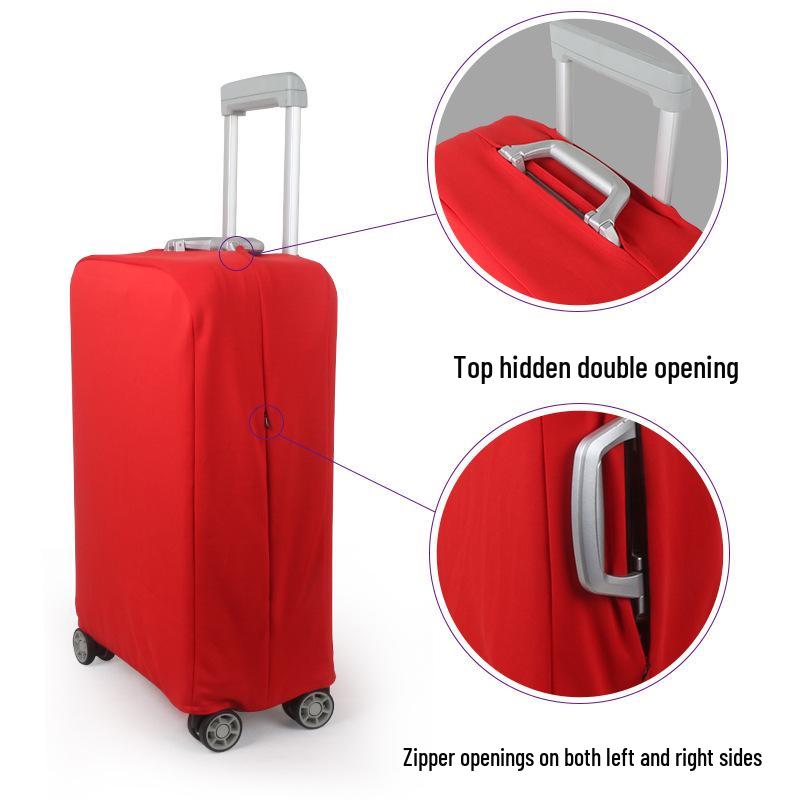 Tekerlekli Bavullar İçin Kalınlaştırılmış Elastik Bagaj Toz Kılıfı