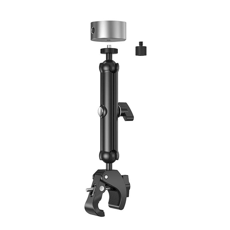 

For 2026 Starlink Mini Mount Kit, Adjustable Aluminum Pole Bracket Tripod Adapter Clamp Mount For RV чёрный