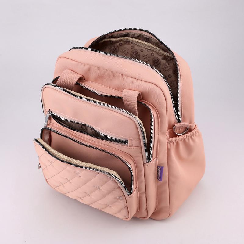 Multi-Functional Quilted Backpack for Women – Usb Charging Port, Large Capacity & Water-Resistant – Perfect for Work, School & Travel