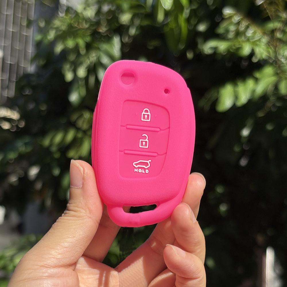 

Cover Car Key Shell Caps For Hyundai Ix35 Grand I10 Elantra Tucson Sonata Ix25 I20 Creta Santa Fe Gls Reina Key Protection