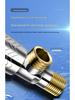 Universal All-Copper Dual Outlet Angle Valve for Household Hot/Cold Water Systems