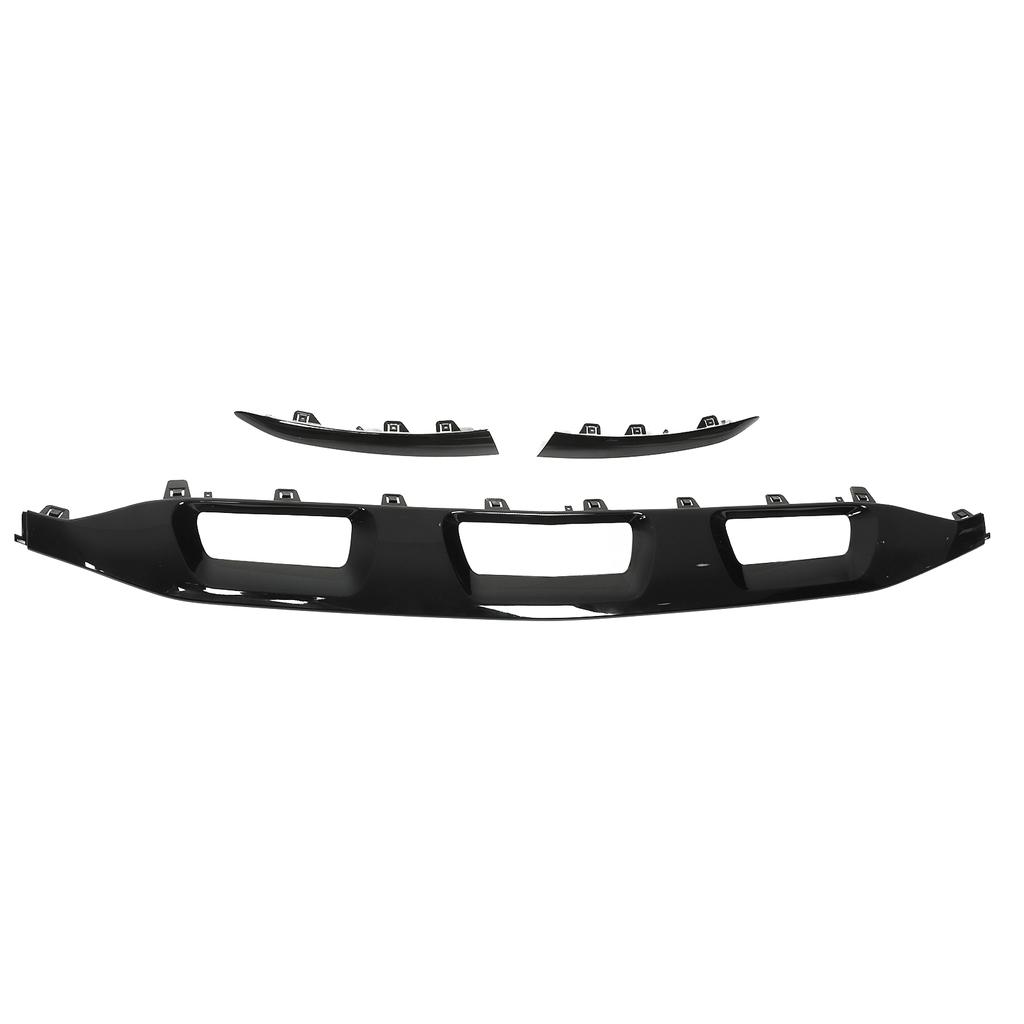 3pcs Gloss Black Front Bumper Lower Trim Replacement for Mercedes?Benz GLC?Class X253 C253 AMG Line