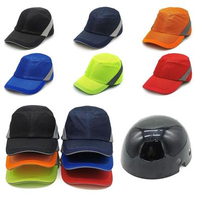 Multicolor Bump Cap Lightweight Hard Lining Hat Tool Simple Helmet  Sport