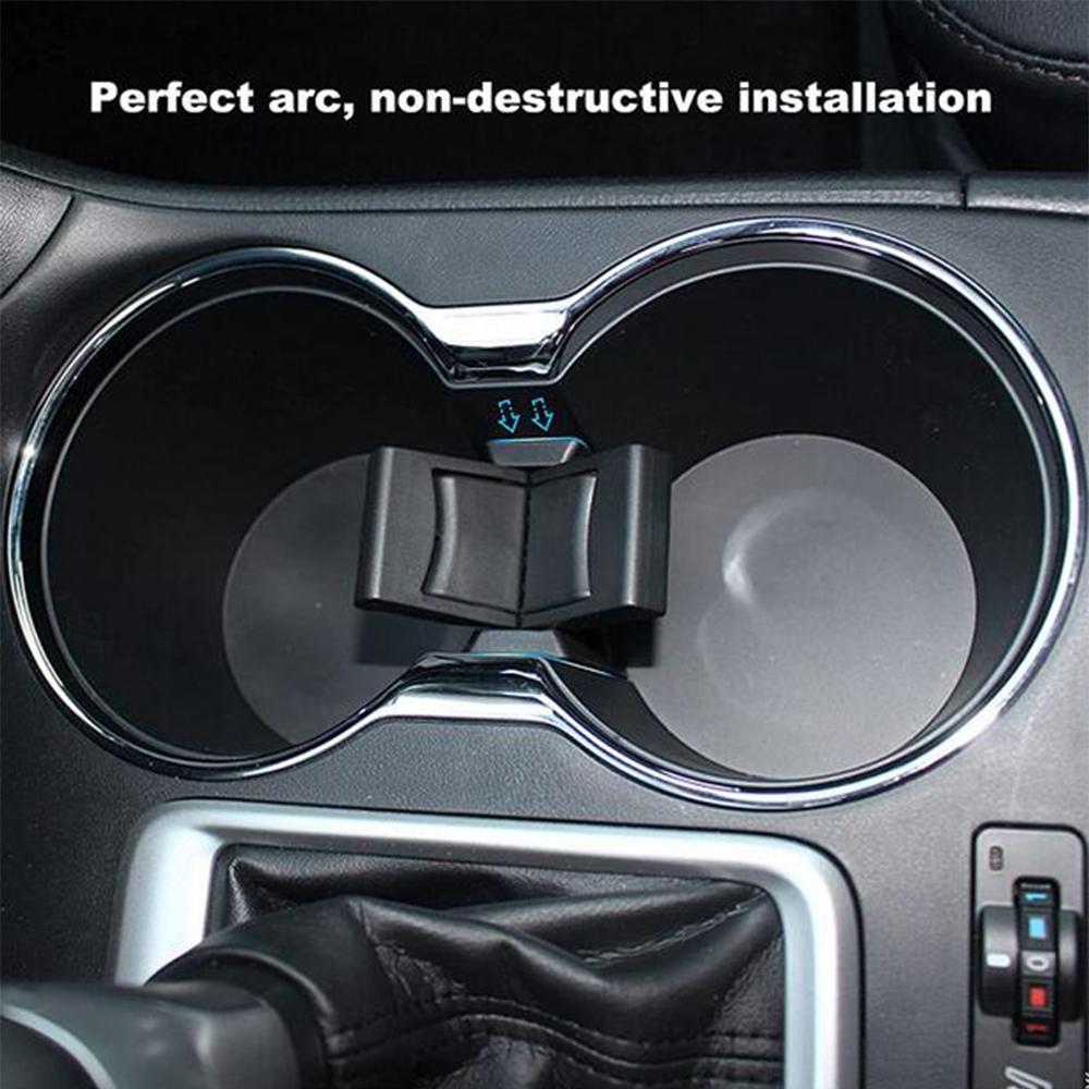 55618-0E170-C0 Center Cup Holder Insert Divider for Toyota Highlander 2014-2016
