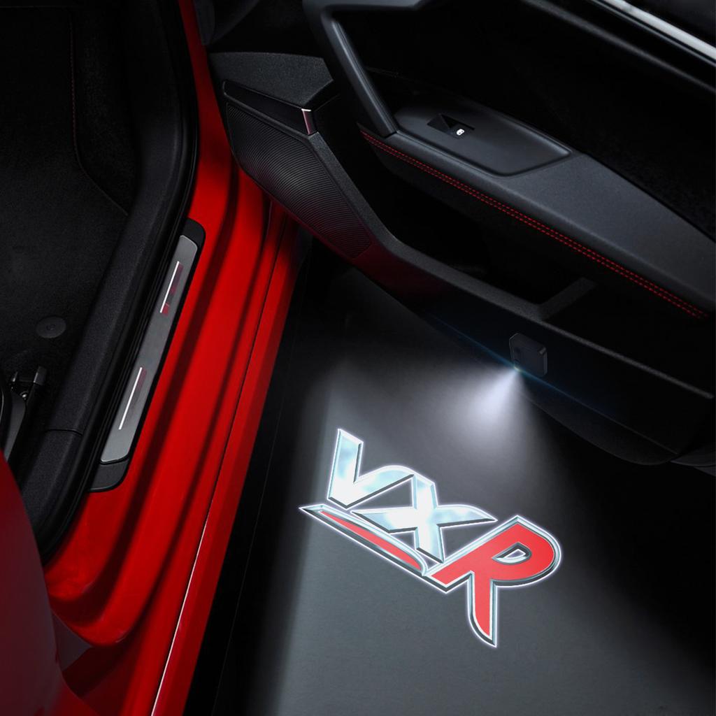 1/2 Stück VXR Auto Tür Willkommensleuchten Laser Projektor Logo Drahtlose Erkennung für Vauxhall Opel Zafira Signum Corsa Maloo Insignia