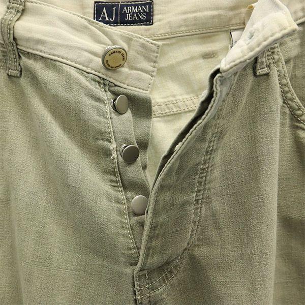 ARMANI JEANS Denim shorts W30 blue Button fly Men's Used