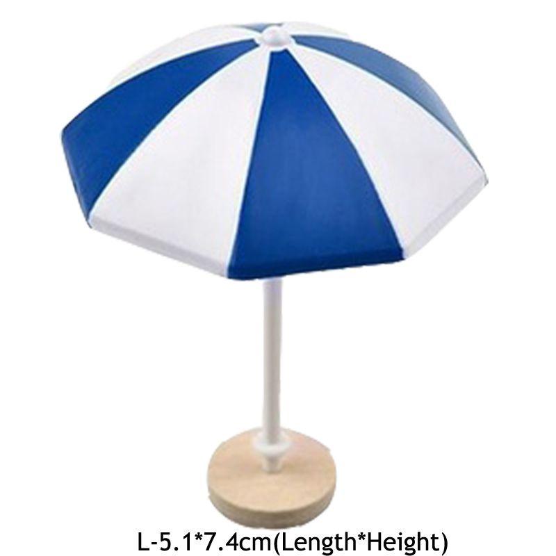 Adorable Mini Sun Umbrella Micro Landscape Ornament For Charming Dollhouse Decor
